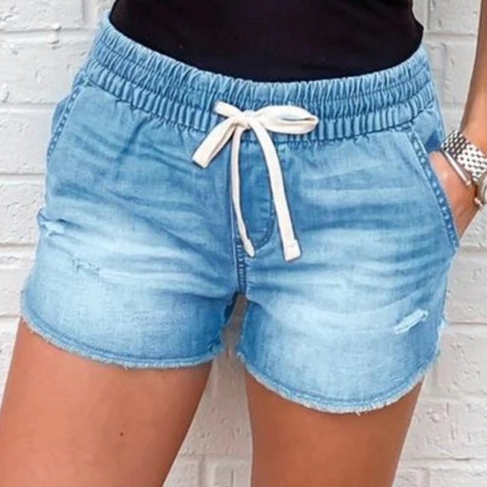 Vickiedress Distressed Shorts NWOT